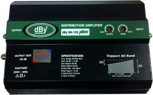 WIDE BAND BOOSTER DBY DA-120 PLUS